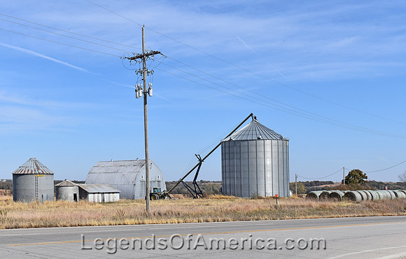 Quenemo, KS - Grain Storage