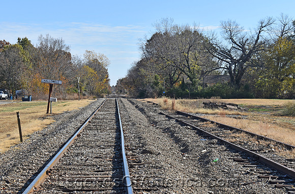 Hallowell, KS - Railroad Signboard