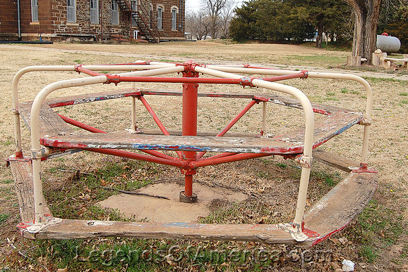 Brookville, KS - Old School Merry Go Round, 2009