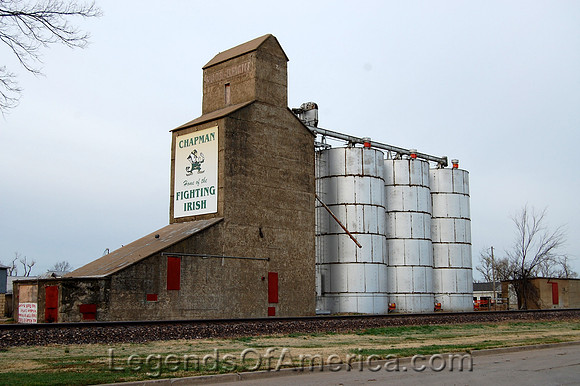 Chapman, KS - Grain Elevators