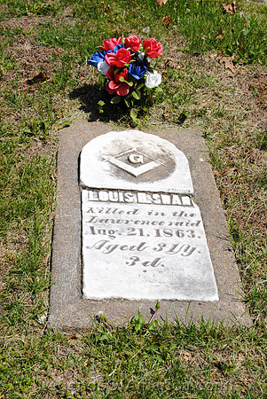 Lawrence, KS - Cemetery Marker