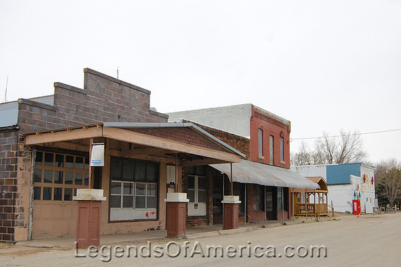 McFarland, KS - Main Street Buildings