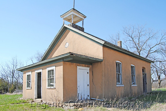 Lecompton, KS - Winter Schoolhouse