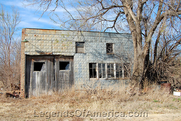 Hunter, KS - Old Building