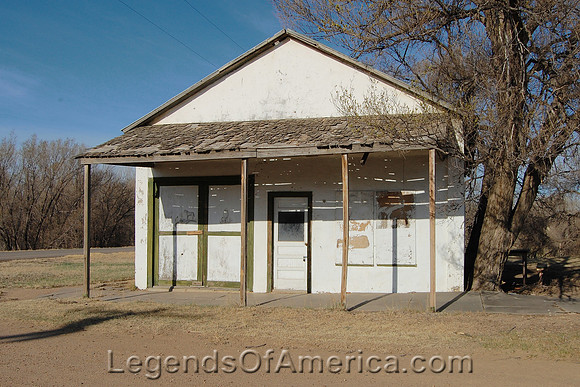 Russell Springs, KS - Old Business Building