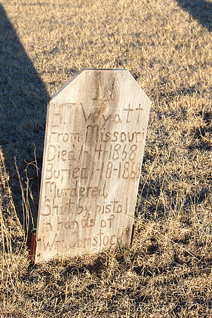 Wallace, KS - Fort Wallace Cemetery Grave - 4