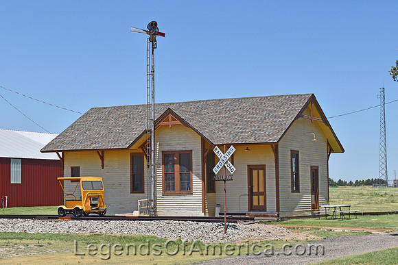 Wallace, KS - Fort Wallace Railroad Depot