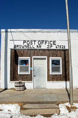Brownell, KS - Post Office