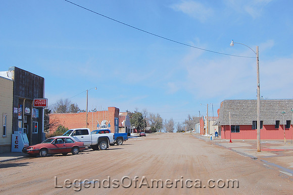 Utica, KS - Main Street