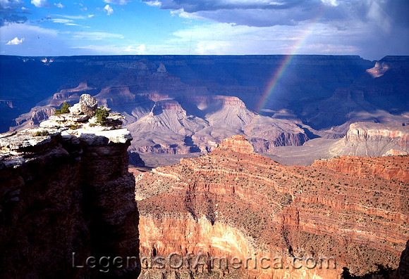 Grand Canyon, AZ - Rainbow
