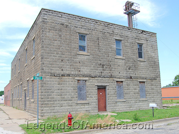 Moran, KS - Old Building