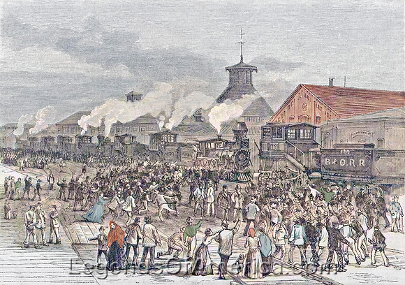 Martinsburg, WV - Great Railroad Strike of 1877