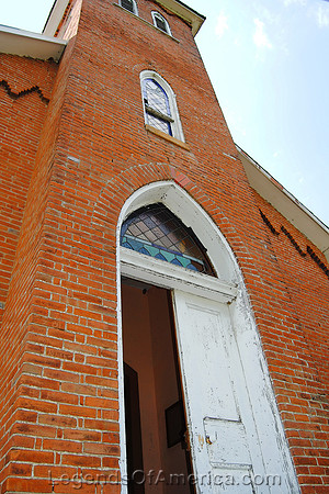 Doniphan, KS - Church Door