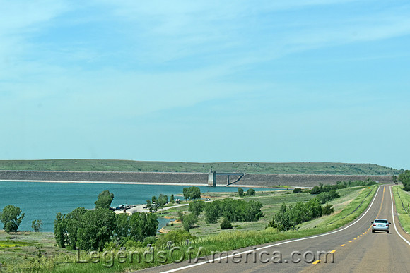 Wilson Lake, KS - Dam