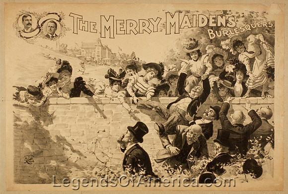 Merry Maidens, 1898