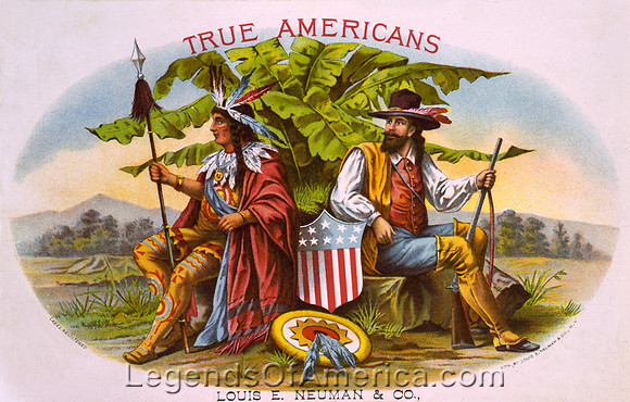 True Americans Tobacco, 1885