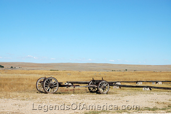 Fort Fetterman, WY - Wagon