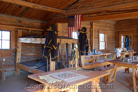 Fort Caspar, WY - Barracks & Kitchen