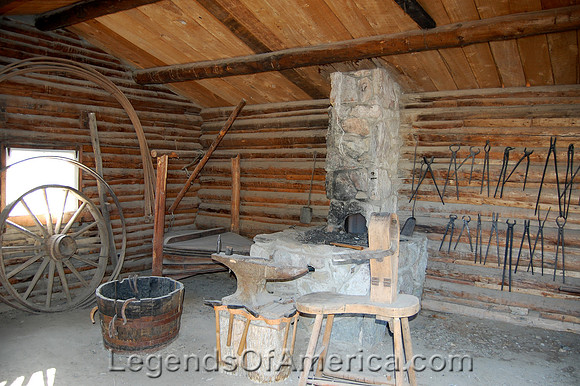 Fort Caspar, WY - Blacksmith Shop