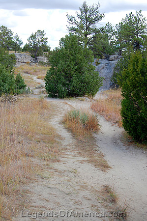 Guernsey, WY - Oregon Trail Ruts - 5