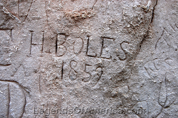 Register Cliff, WY - Inscriptions - 4