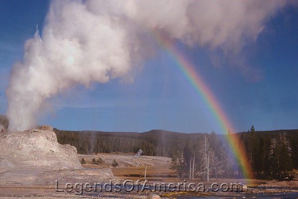 Yellowstone, WY - Castle Geyser