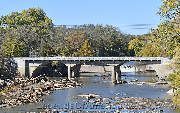 Cottonwood Falls, KS - Cottonwood River Bridge -2