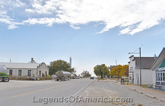 Elbing, KS - Business District