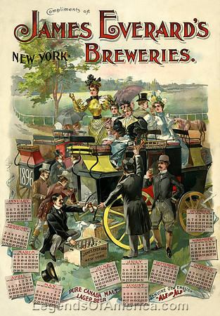James Everards Breweries, New York, 1895