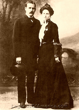 Harry Longabaugh, aka Sundance Kid, and  Etta Place