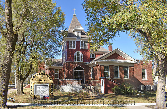 Burns, KS - Church