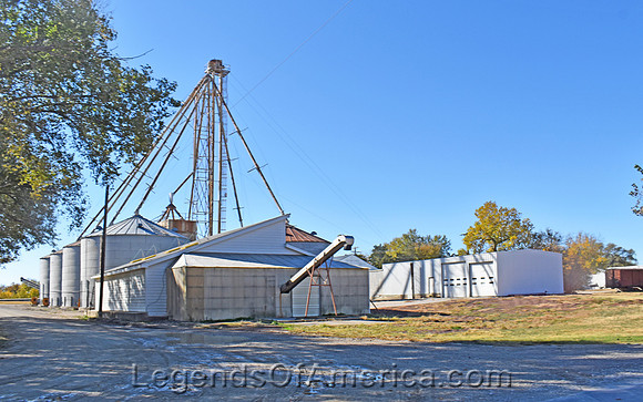 Burns, KS - Silos