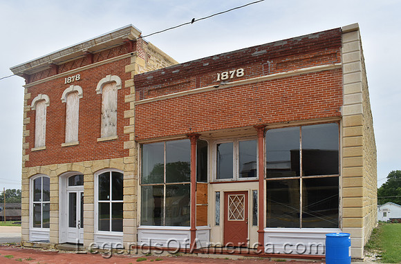 Enterprise, KS - 1878 Buildings