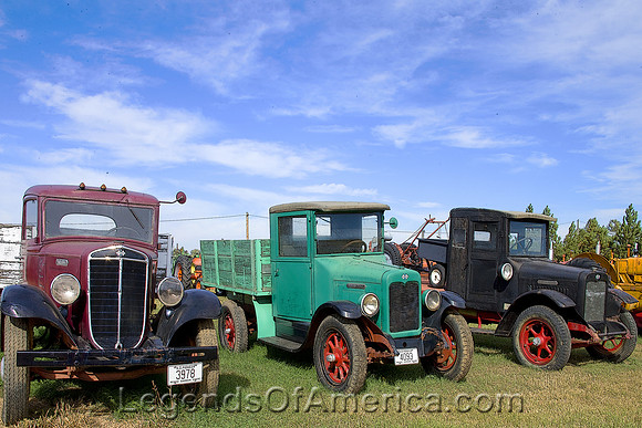 Montana - Antique Trucks Along the Road - 3