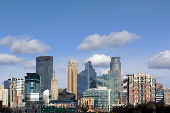 Minneapolis, MN - Skyline - 2