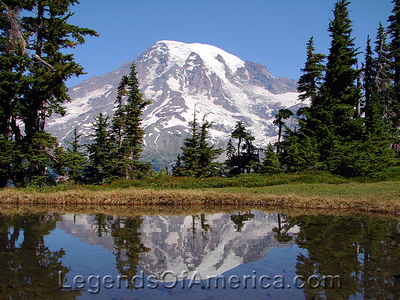 Mount Rainier, WA - Lake