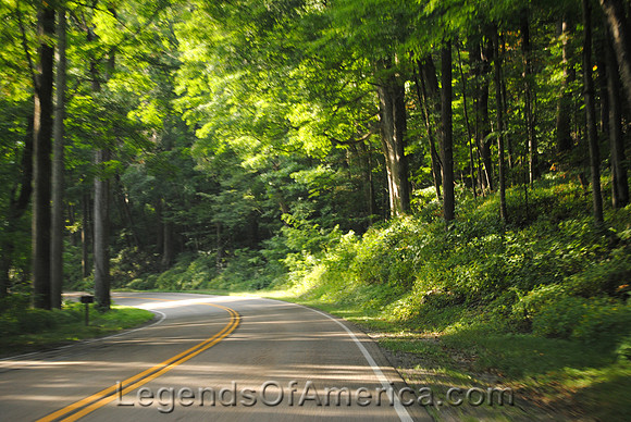 Smoky Mountain National Park, TN - Squirrly Road - 2