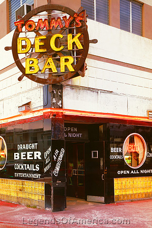 Miami Beach, FL - Tommys Deck Bar, 1980