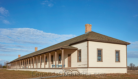 Fort Abraham Lincoln, ND - Barracks