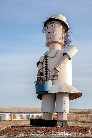 Enchanted Highway ND -Tin Family Scrap Metal Sculptures