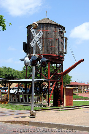 Fort Worth, TX - Stockyards Railroad Crossing