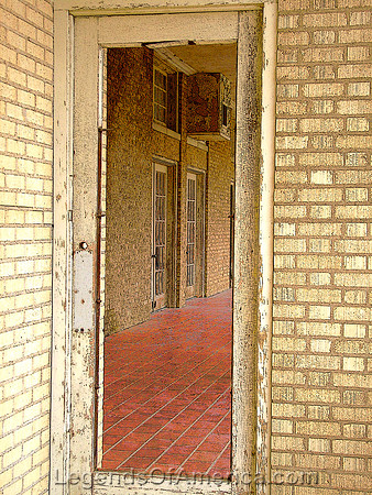 Mineral, Wells, TX - Baker Hotel Door