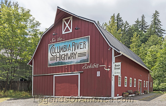 Troutdale, OR - Historical Society's Barn Museum