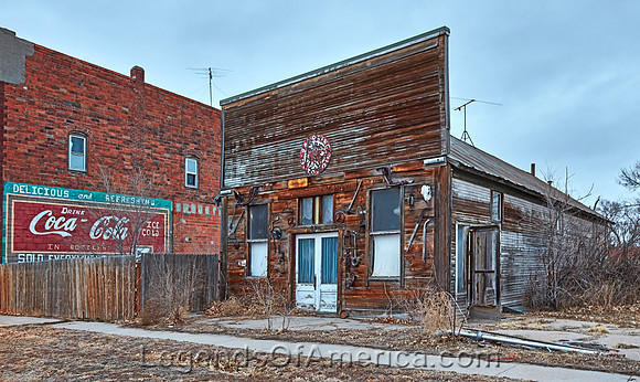 Broadwater, NE - Old Building