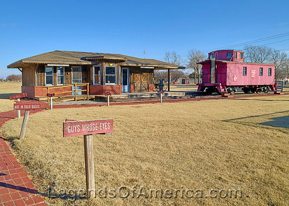 Elk City, OK - National Route 66 Museum - Depot Scene