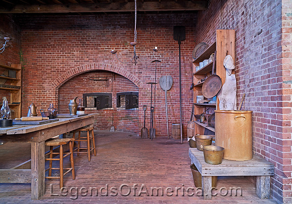 Fernandina Beach, FL - Fort Clinch Interior