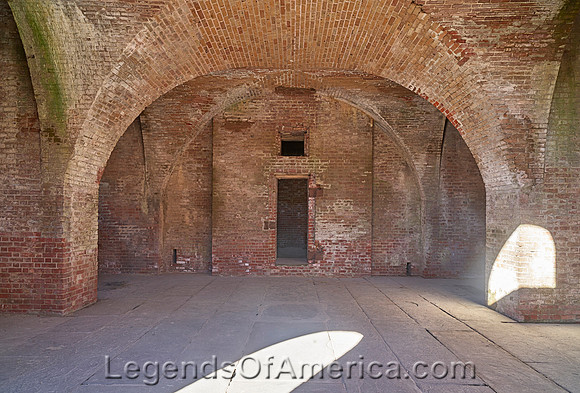 Fernandina Beach, FL - Fort Clinch Interior - 3