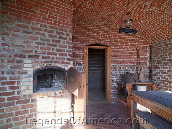 Fernandina Beach, FL - Fort Clinch Interior - 4