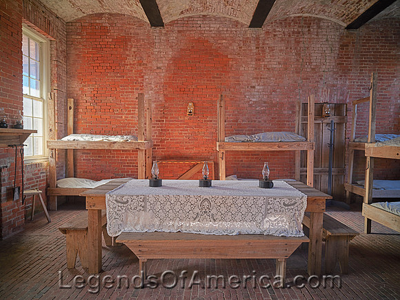 Fernandina Beach, FL - Fort Clinch Interior - 5