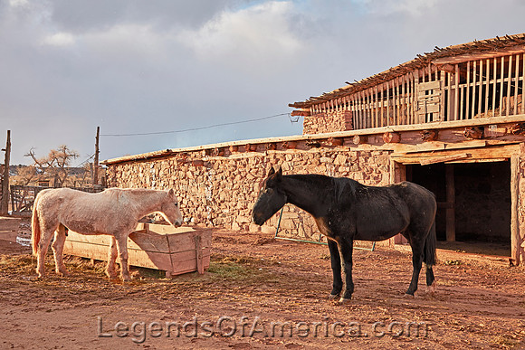 Ganado, AZ - Hubbell Trading Post Corral